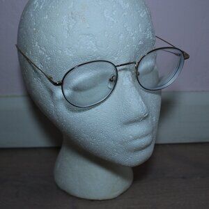 Eyebuydirect Titanium Aegis Round Gold and Black Round Eyeglasses Frames